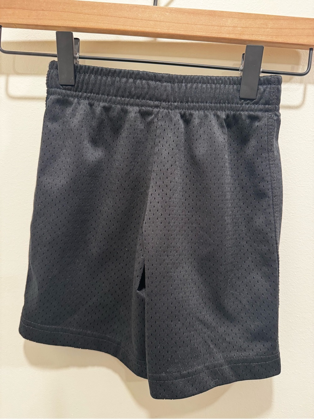 Nike Black Mesh Kids Athletic Shorts